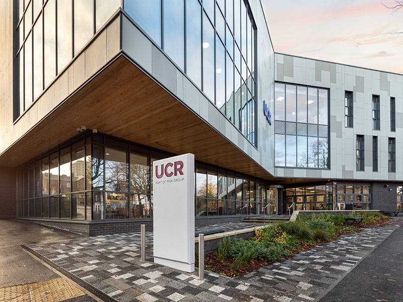 University Centre Rotherham (UCR) image from UCR website