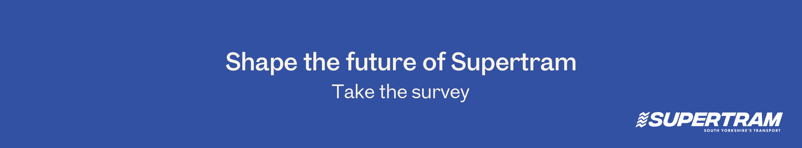 Take our Supertram survey