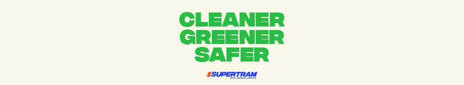 Cleaner, greener, safer with Supertram