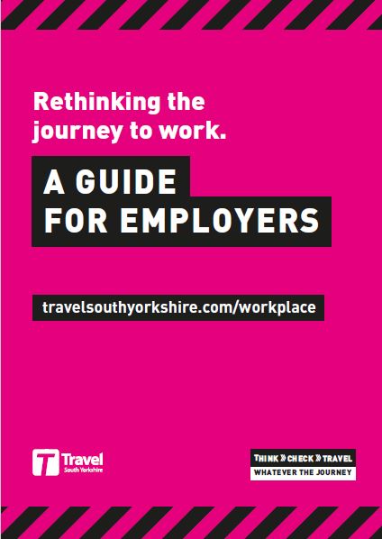 Cover of the bright pink Employer Guide to returning to work