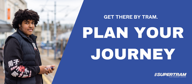 Plan your journey with Supertram